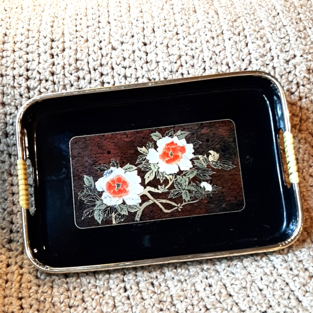 SOLD Enameled Tray